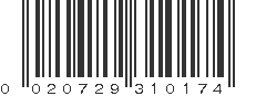 UPC 020729310174