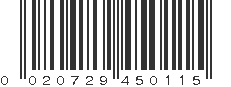 UPC 020729450115