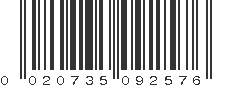 UPC 020735092576