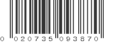 UPC 020735093870