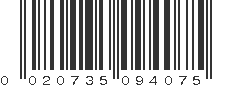 UPC 020735094075