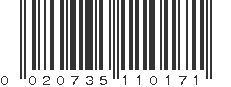 UPC 020735110171