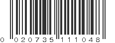 UPC 020735111048