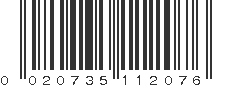 UPC 020735112076