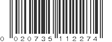 UPC 020735112274