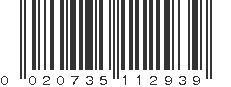 UPC 020735112939