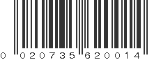 UPC 020735620014