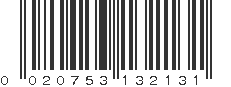 UPC 020753132131