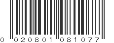 UPC 020801081077