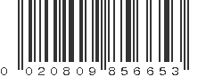 UPC 020809856653