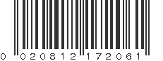 UPC 020812172061