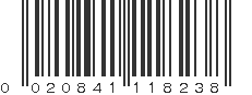 UPC 020841118238