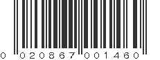 UPC 020867001460