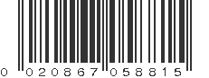 UPC 020867058815