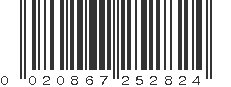 UPC 020867252824