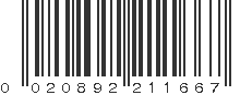 UPC 020892211667