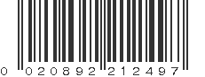 UPC 020892212497