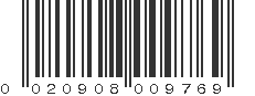 UPC 020908009769