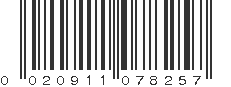 UPC 020911078257