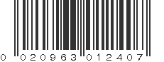 UPC 020963012407