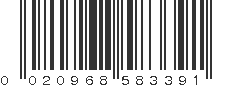 UPC 020968583391