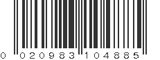 UPC 020983104885