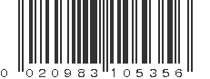 UPC 020983105356