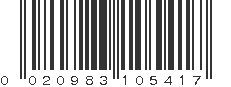 UPC 020983105417