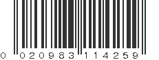 UPC 020983114259