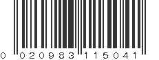 UPC 020983115041