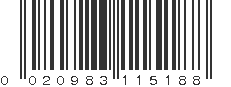 UPC 020983115188