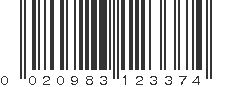 UPC 020983123374