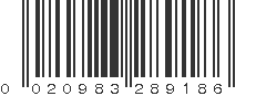 UPC 020983289186