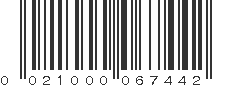 UPC 021000067442