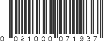 UPC 021000071937