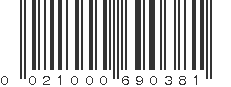 UPC 021000690381