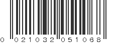 UPC 021032051068