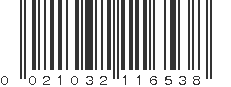 UPC 021032116538