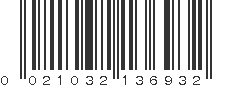 UPC 021032136932