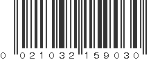 UPC 021032159030