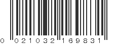 UPC 021032169831