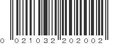 UPC 021032202002