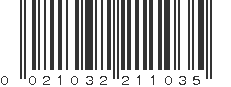 UPC 021032211035