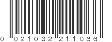 UPC 021032211066