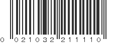 UPC 021032211110