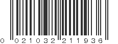 UPC 021032211936