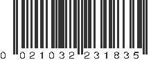 UPC 021032231835