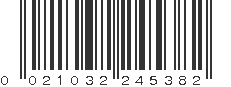 UPC 021032245382