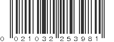 UPC 021032253981