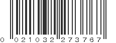 UPC 021032273767